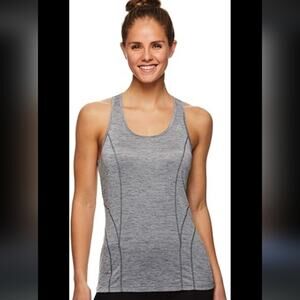 Reebok Women's Heathered Gray Tank Top